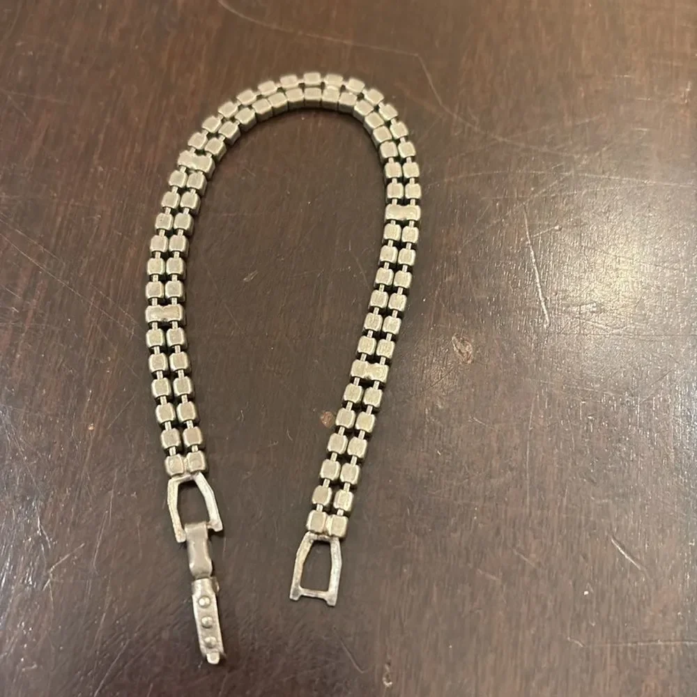 Vintage rhinestone bracelet